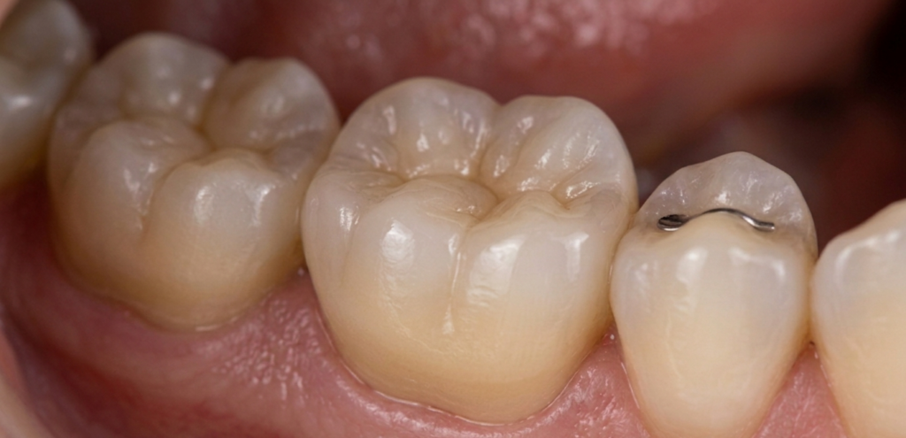 フルジルコニアクラウン（シェーディング）